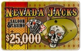 Nevada Jacks $25000 Plaque, AGS-NJP25000